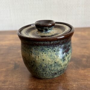 Small Studio Pottery Lidded Pot