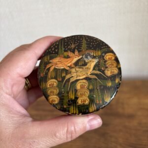Kashmiri Hand Painted Papier-mâché Box