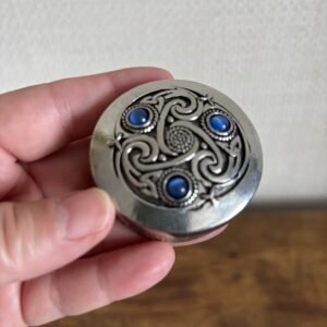 Pewter Celtic Trinket Box - J M Crafts