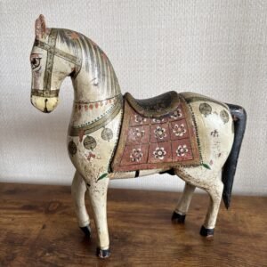 Indian Wooden Wedding Horse