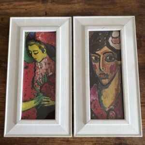 Pair Of Framed Pictures by Alexei Von Jawlensky