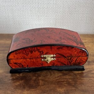 Red Lacquered Jewellery Box