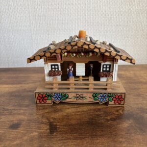 Vintage Swiss Weather Chalet