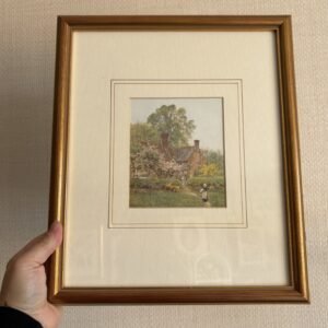 A Cottage At Chiddingford Helen Allingham Framed Print