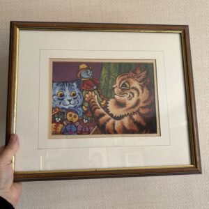 Louis Wain Cats Framed Print- The Cat Show