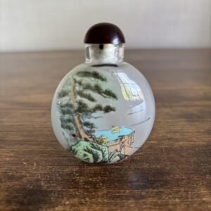 Chinese Reverse Painted Snuff Box C