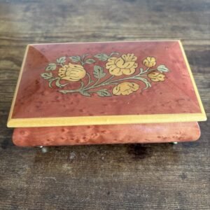 Vintage Reuge Music Box With Swiss Movement
