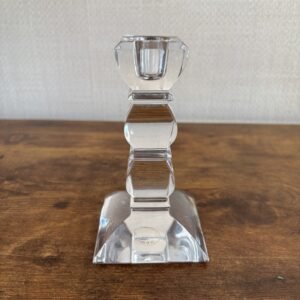 Single Lead Chrystal Candlestick