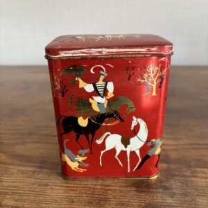 Vintage Tin - Red & Gold