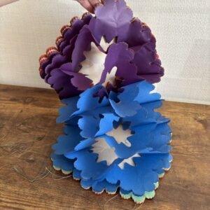 Large Vintage Christmas Paper Garland