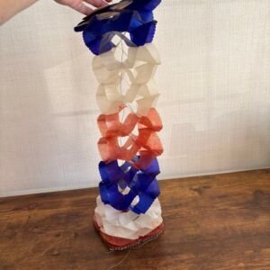 Small Vintage Christmas Paper Garland