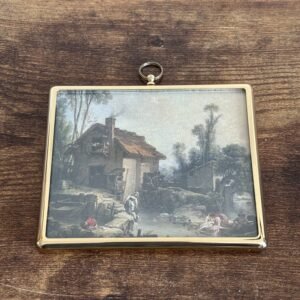 Landscape With A Watermill by F. Boucher Miniature World Of Peter Bates