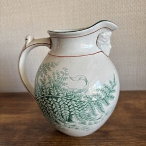 Antique Jug With Fern Pattern - Smaller