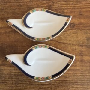 Pair of Porcelain Chopstick Or Knife Rests